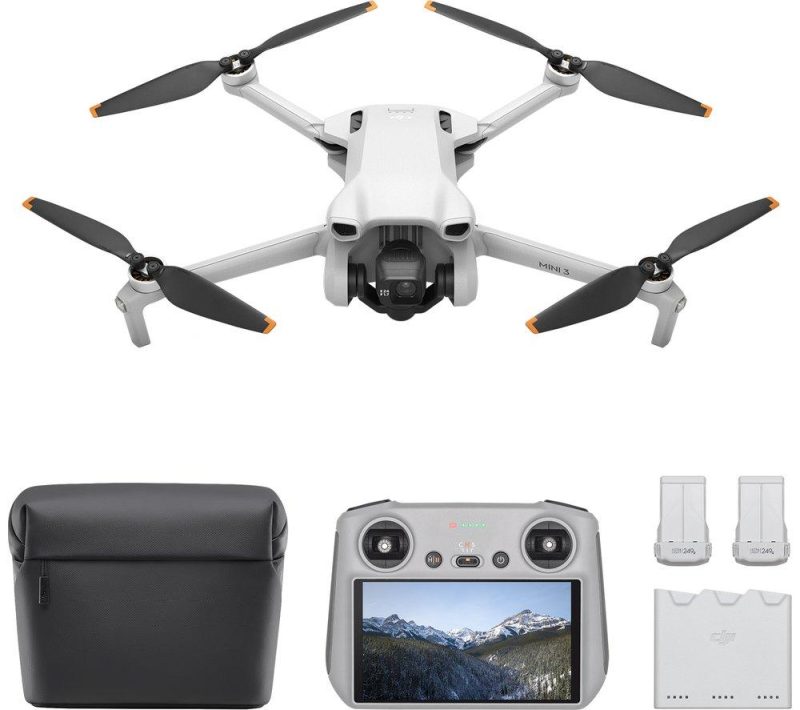 DJI Mini 3 Drone Fly More - RC Controller - Grey