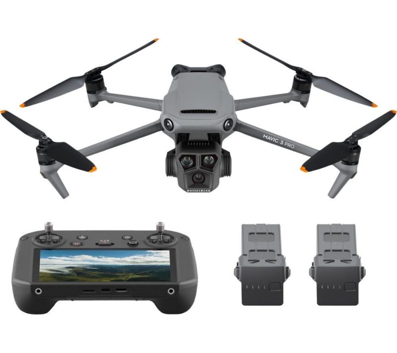 DJI Mavic 3 Pro Drone Fly More - DJI RC Pro Remote Controller - Grey