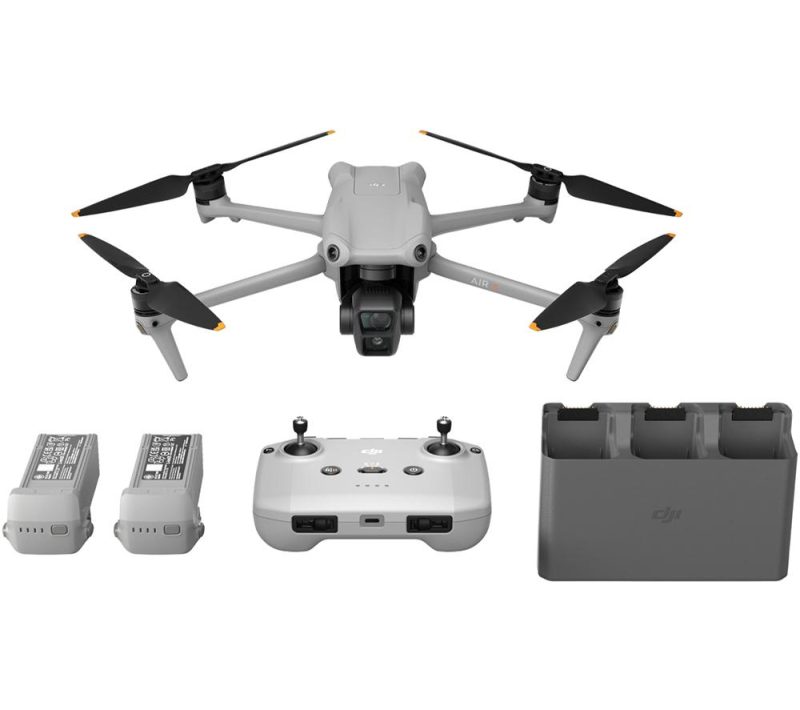 DJI Air 3 Drone Fly More-RC-N2 Remote Controller - Grey