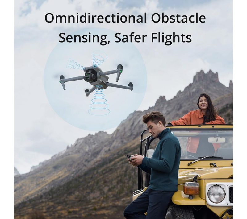 DJI Air 3 Drone Fly More-RC-N2 Remote Controller - Grey