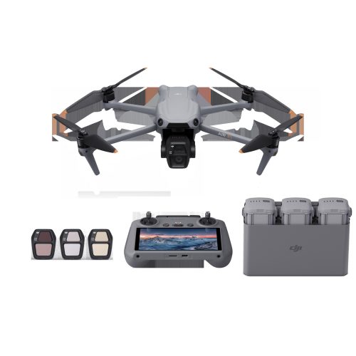 DJI Air 3S Drone Fly More- RC 2 Remote Controller - Grey