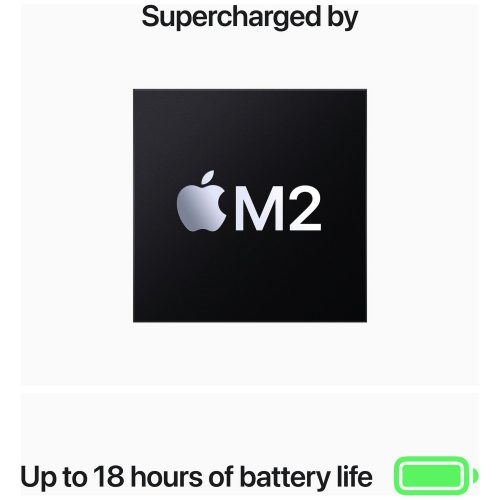 Apple MacBook Air 2022 13.6in M2 8GB 512GB - Starlight — Apple M2 Chip, 8 GB RAM - Image 4