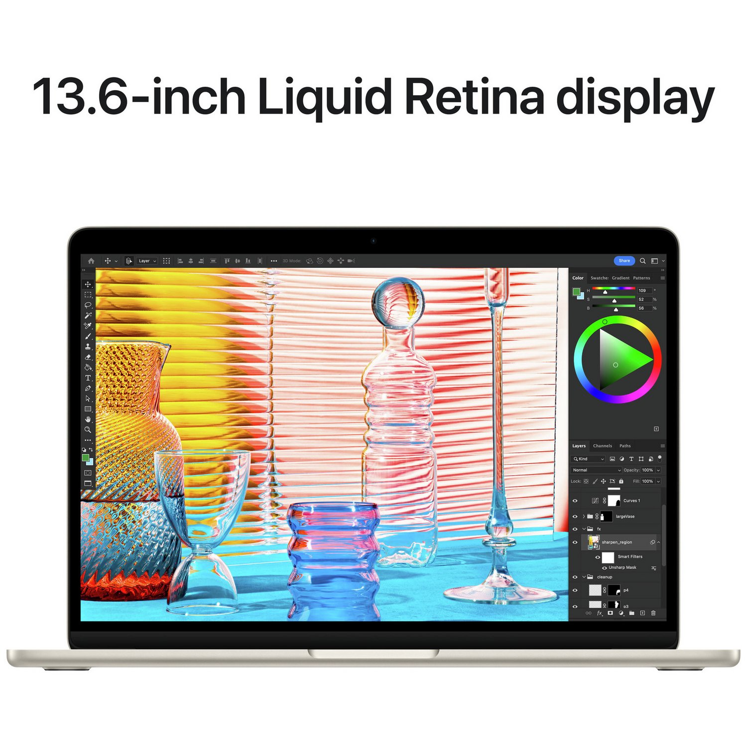 Apple MacBook Air 2022 13.6in M2 8GB 512GB - Starlight — Apple M2 Chip, 8 GB RAM - Image 5