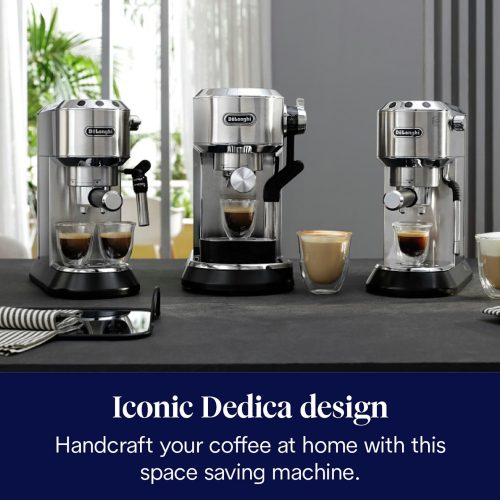 De'Longhi EC885.M Dedica Arte Espresso Coffee Machine - Image 3