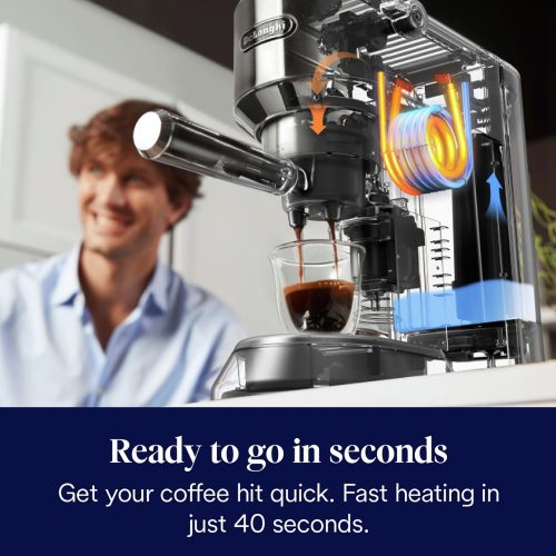 De'Longhi EC885.M Dedica Arte Espresso Coffee Machine - Image 7