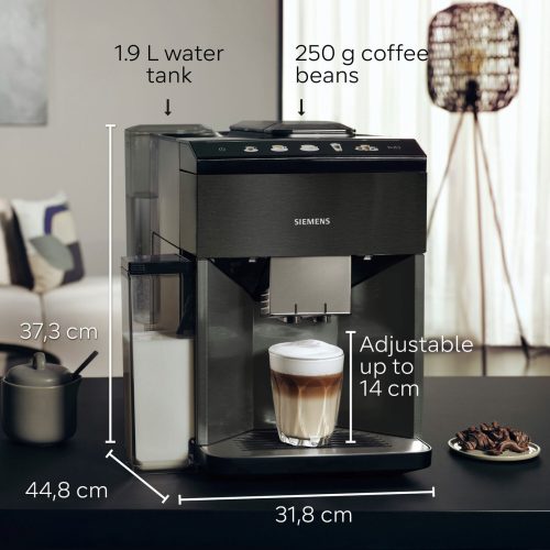 Siemens TQ518GB3 EQ500 Bean to Cup Coffee Machine - Image 4