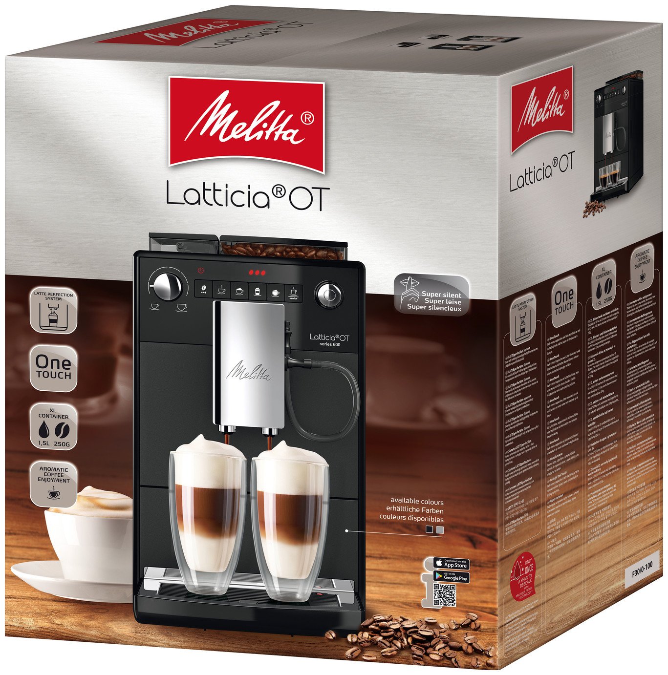 Mellita F300-100 Latticia OT Bean to Cup Coffee Machine - Image 4