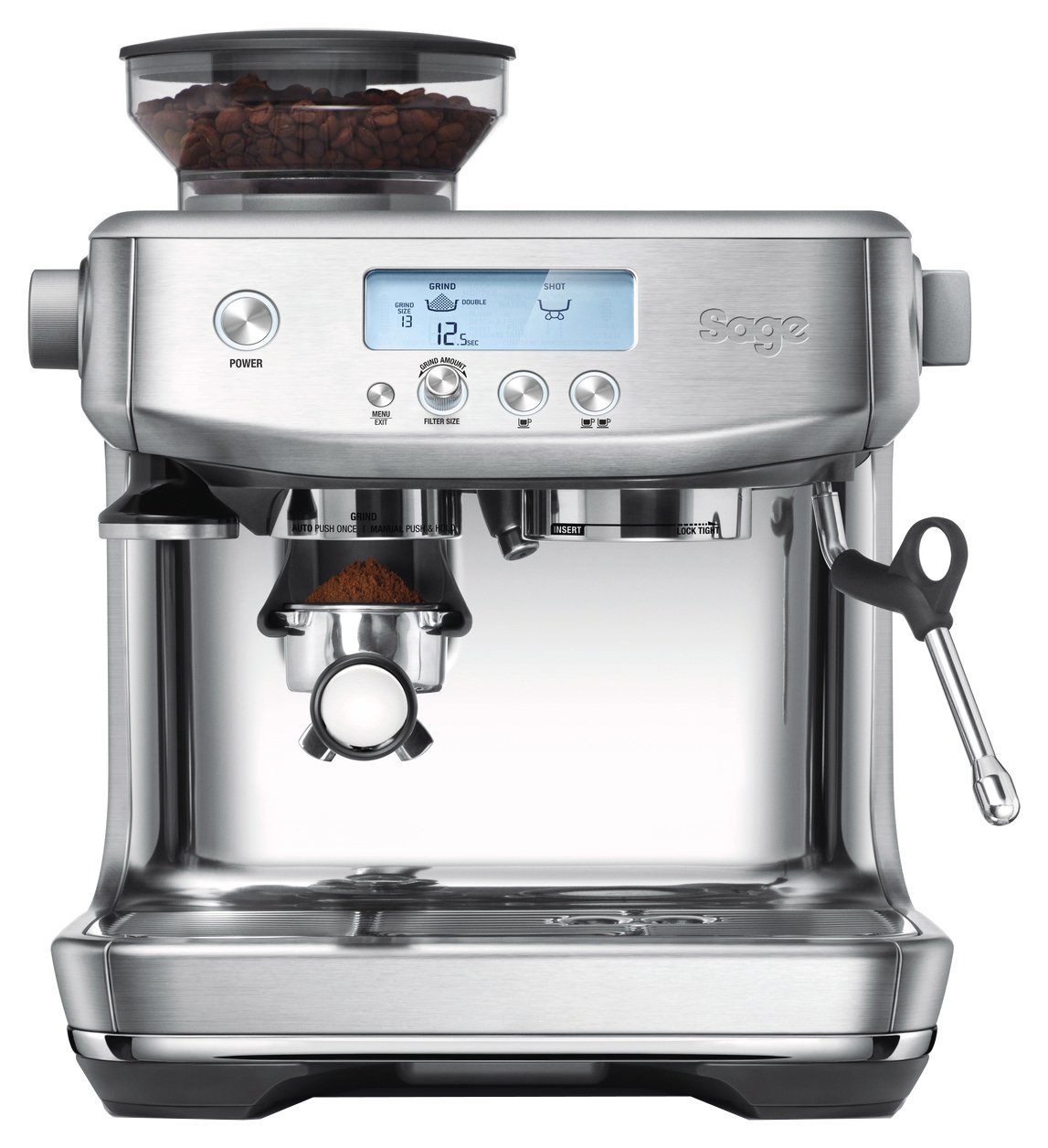 Sage SES878BSS4GEU1 Barista Pro Espresso Coffee Machine - Image 1