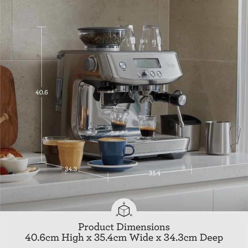Sage SES878BSS4GEU1 Barista Pro Espresso Coffee Machine