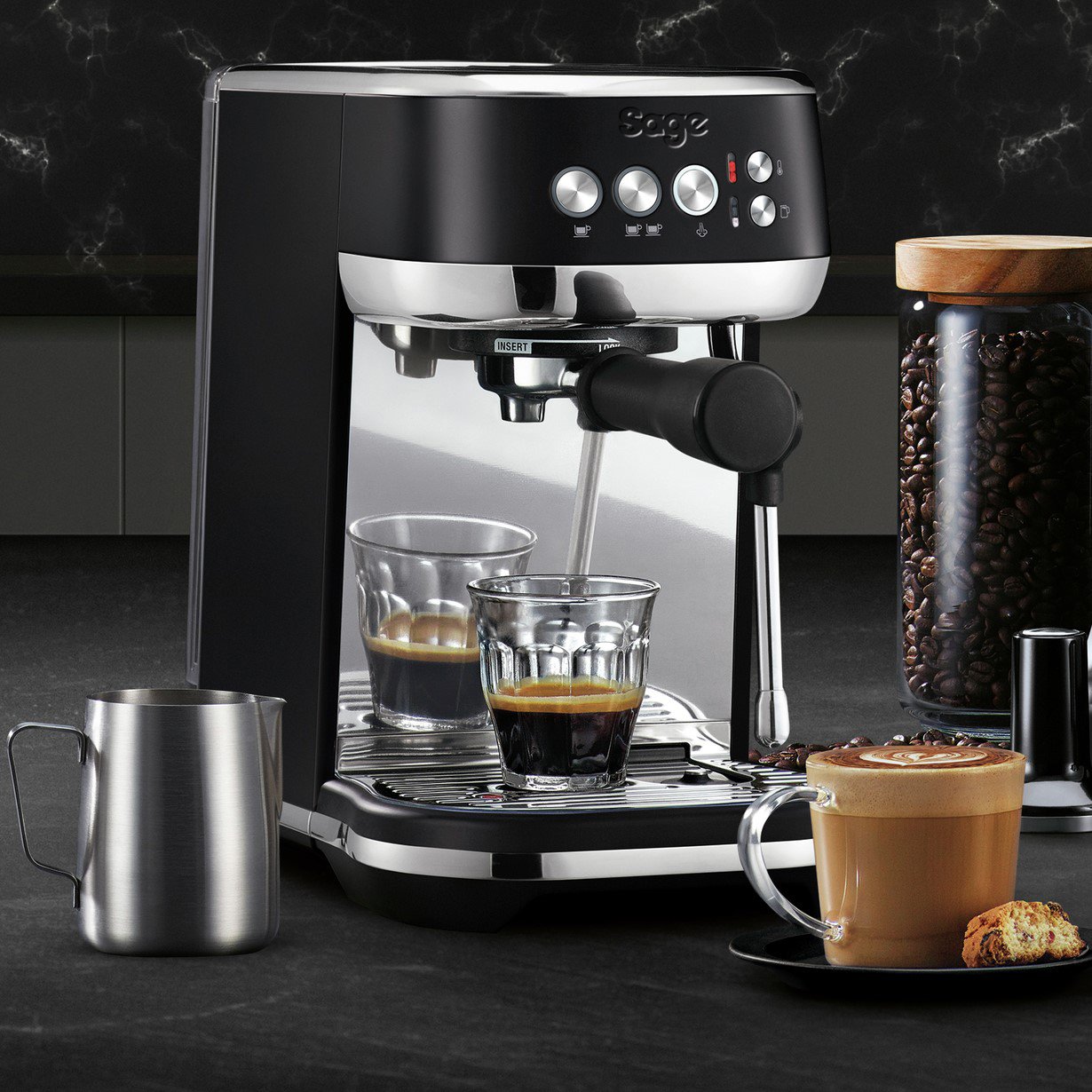 Sage SES500BTR4GUK1 Bambino Plus Espresso Coffee Machine - Image 4