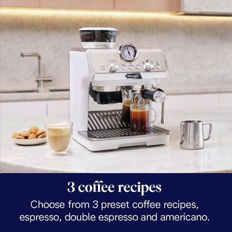 De'Longhi EC9155.W La Specialista Arte Coffee Machine