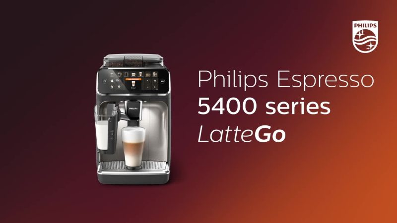 Philips EP5446/70 LatteGo Bean to Cup Coffee Machine