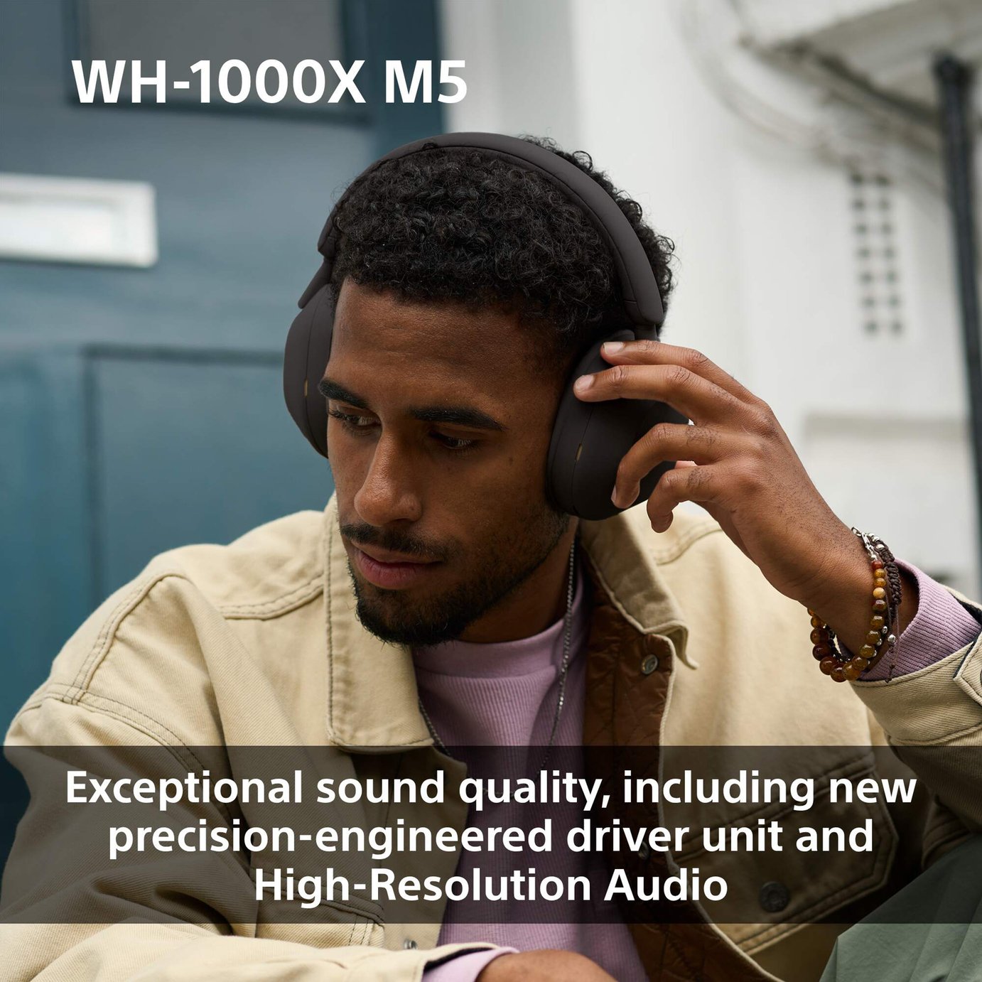 Sony WH1000XM5 Wireless Noise Cancelling Bluetooth Headphones (Over-Ear) - Image 5