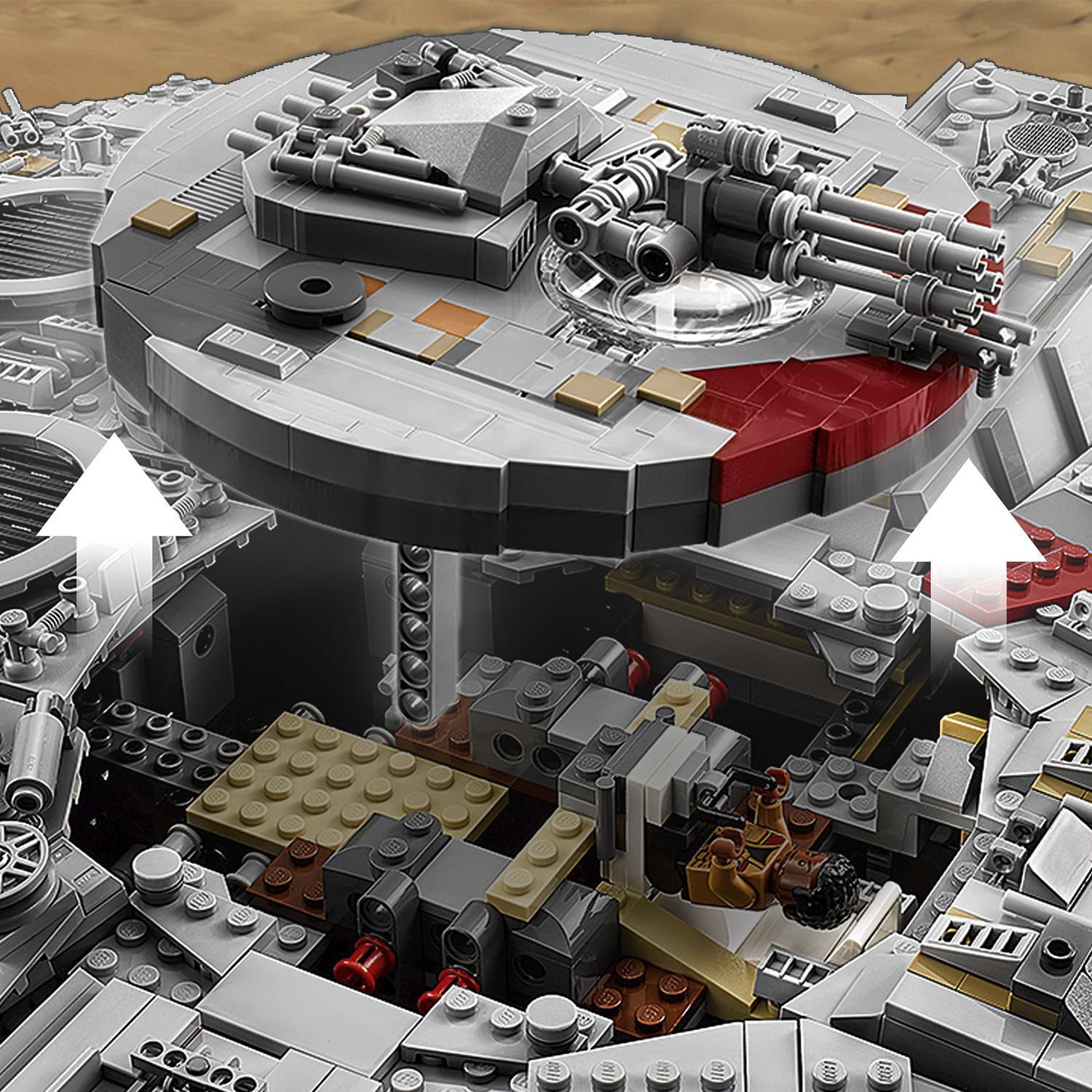 LEGO Star Wars UCS Millennium Falcon Building Set 75192 - Image 5