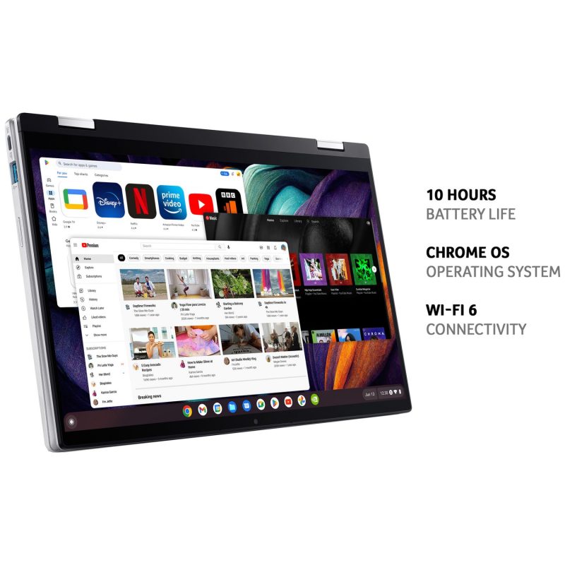 Acer CP514-2H 14in i3 8GB 256GB Chromebook - Silver