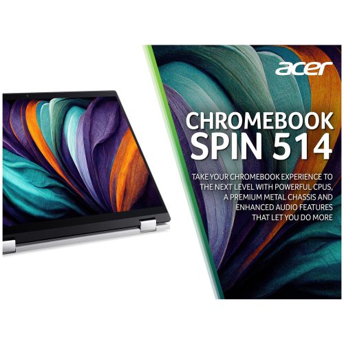 Acer CP514-2H 14in i3 8GB 256GB Chromebook - Silver - Image 5