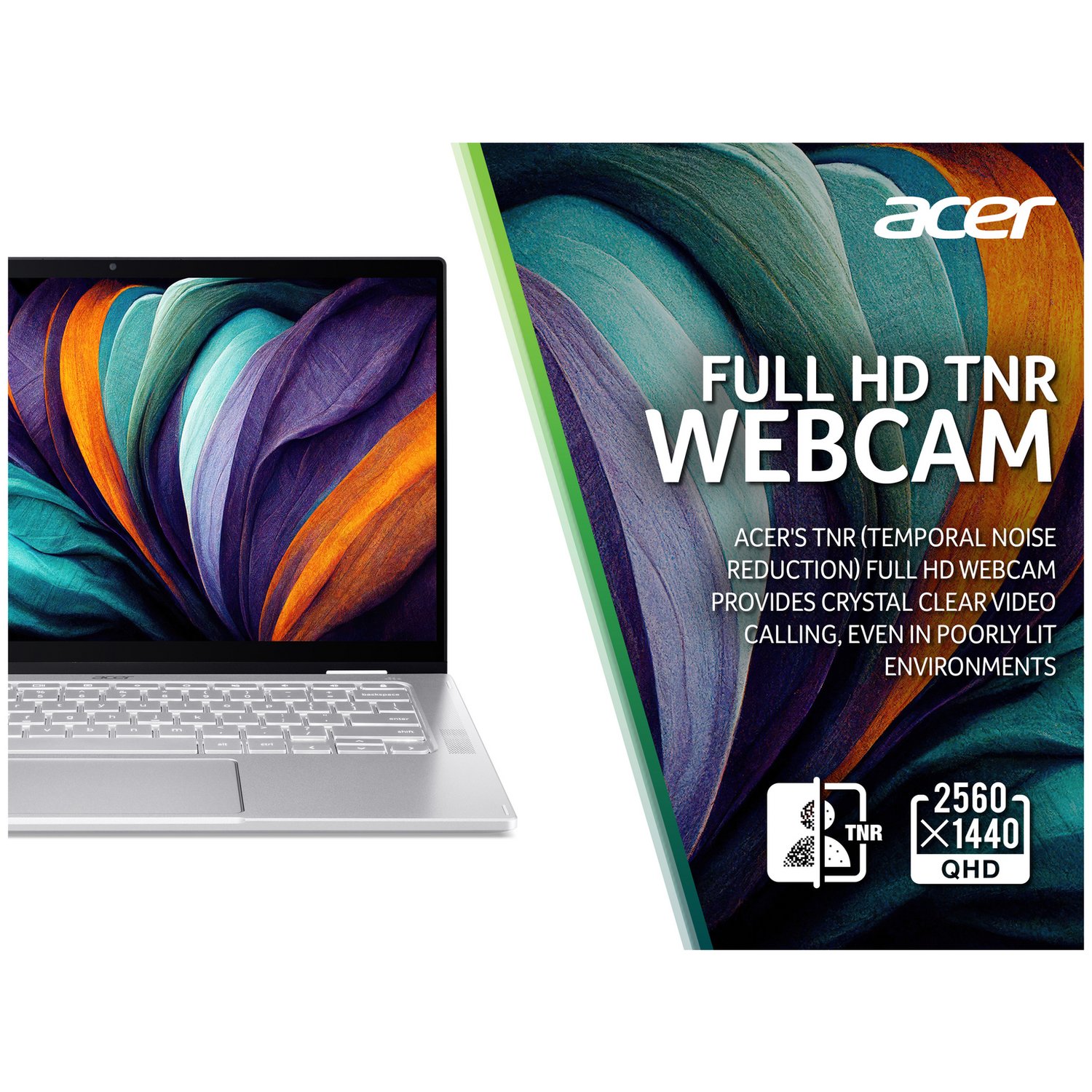 Acer CP514-2H 14in i3 8GB 256GB Chromebook - Silver - Image 9