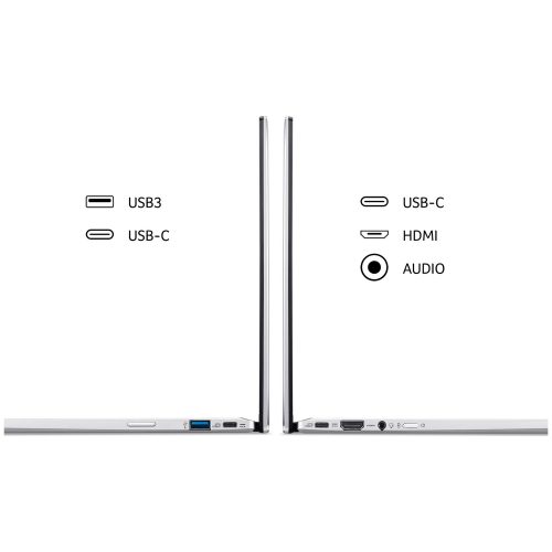 Acer CP514-2H 14in i3 8GB 256GB Chromebook - Silver - Image 11