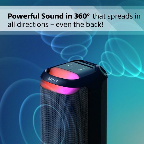 Sony SRS-XV800 Bluetooth Portable Party Speaker - Black - Image 3