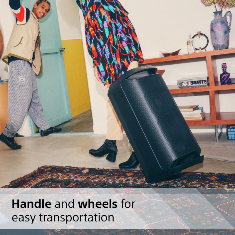 Sony SRS-XV800 Bluetooth Portable Party Speaker - Black