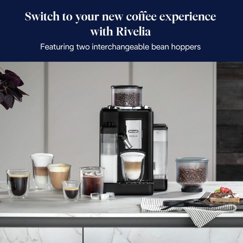 De'Longhi Rivelia EXAM440.55.B Bean to Cup Coffee Machine