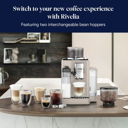 De'Longhi Rivelia EXAM440.55.BG Bean to Cup Coffee Machine - Image 3