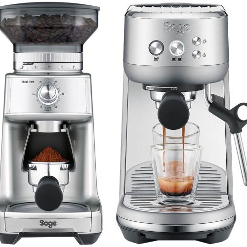 Sage SEP450BSS4GUK1 Bambino & Dose Control Pro Bundle Coffee Machine