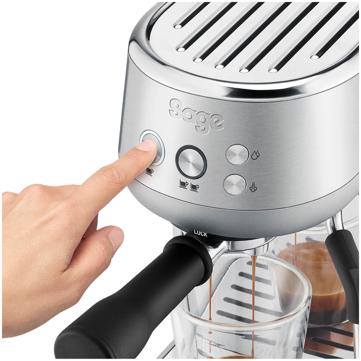 Sage SEP450BSS4GUK1 Bambino & Dose Control Pro Bundle Coffee Machine - Image 5