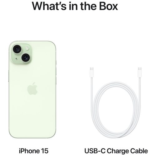 iPhone 15 5G 512GB Mobile Phone - Green — 512GB, 6.1" Super Retina XDR, 5G (Green) - Image 9