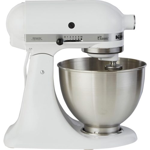 KitchenAid 5K45SSBWH Classic Stand Mixer - White - Image 5