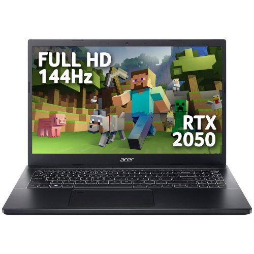 Acer Aspire 7 15.6in i5 8GB 512GB RTX2050 — 15.6" IPS, Intel i5 12450H processor., 8 GB RAM, 512GB