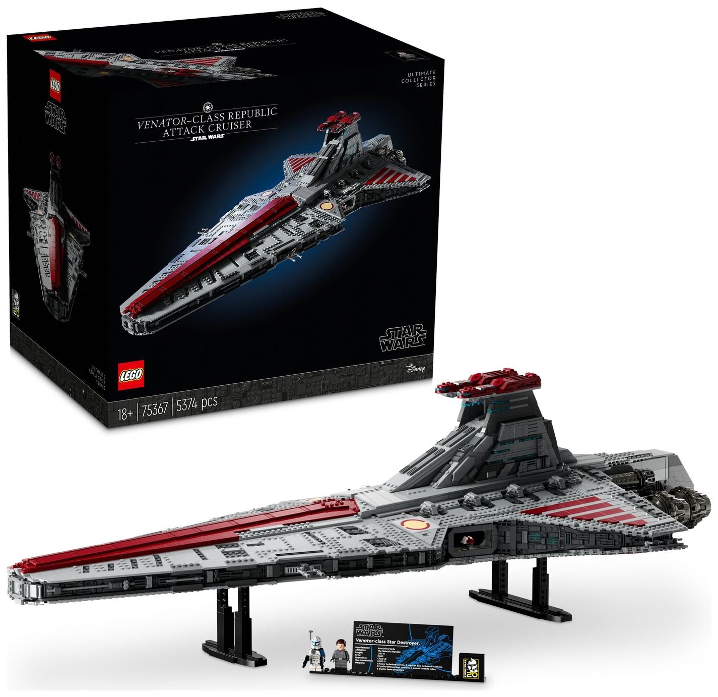 LEGO Star Wars Venator-Class Republic Attack Cruiser UCS 75367 - Image 1