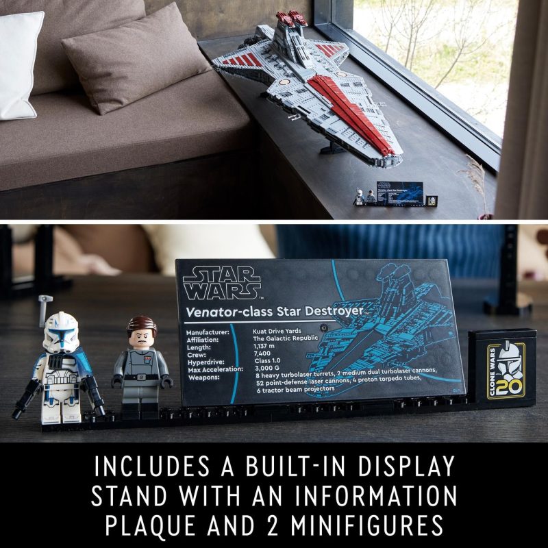 LEGO Star Wars Venator-Class Republic Attack Cruiser UCS 75367