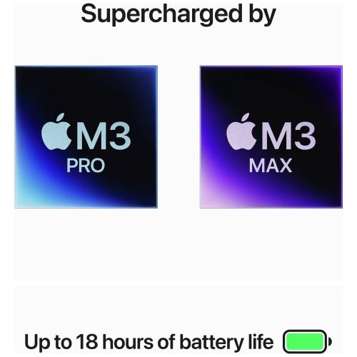 MacBook Pro 2023 14.2in M3 Pro 18GB 1TB - Black — 14.2", Liquid Retina - Image 3