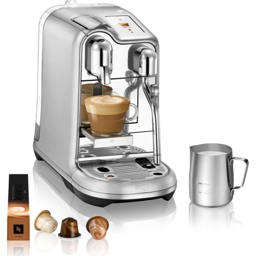 Sage Nespresso Pro Pod Coffee Machine - Stainless Steel - Image 1
