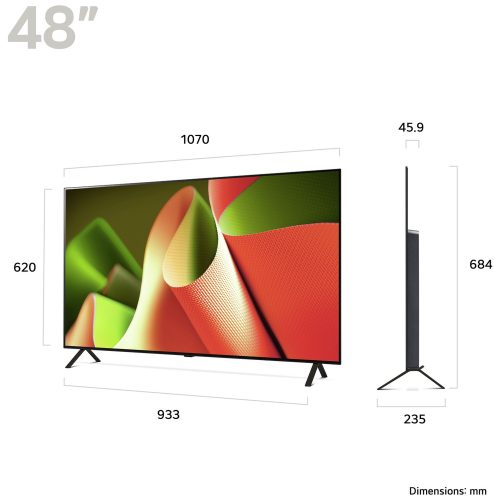 LG 48 Inch OLED48B46LA Smart 4K UHD HDR OLED Freeview TV - Image 3