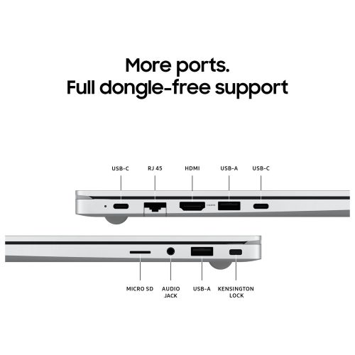 Samsung Galaxy Book4 15.6in Core i7 16GB 512GB - Grey — 15.6", Intel i7 i7-1355U processor., 16 GB RAM, 512GB - Image 6