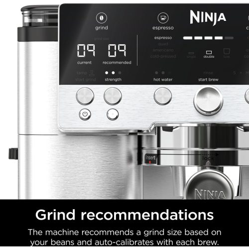 Ninja ES601UK Luxe Cafe Premier Espresso Coffee Machine - Image 7