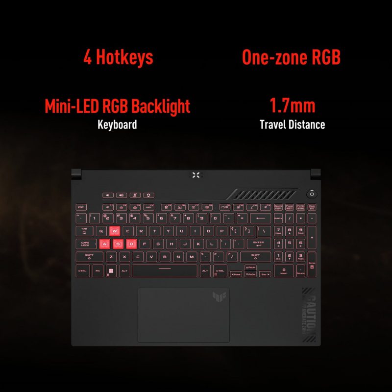 ASUS TUF 15.60in R7 16GB 512GB RTX4060 Bundle