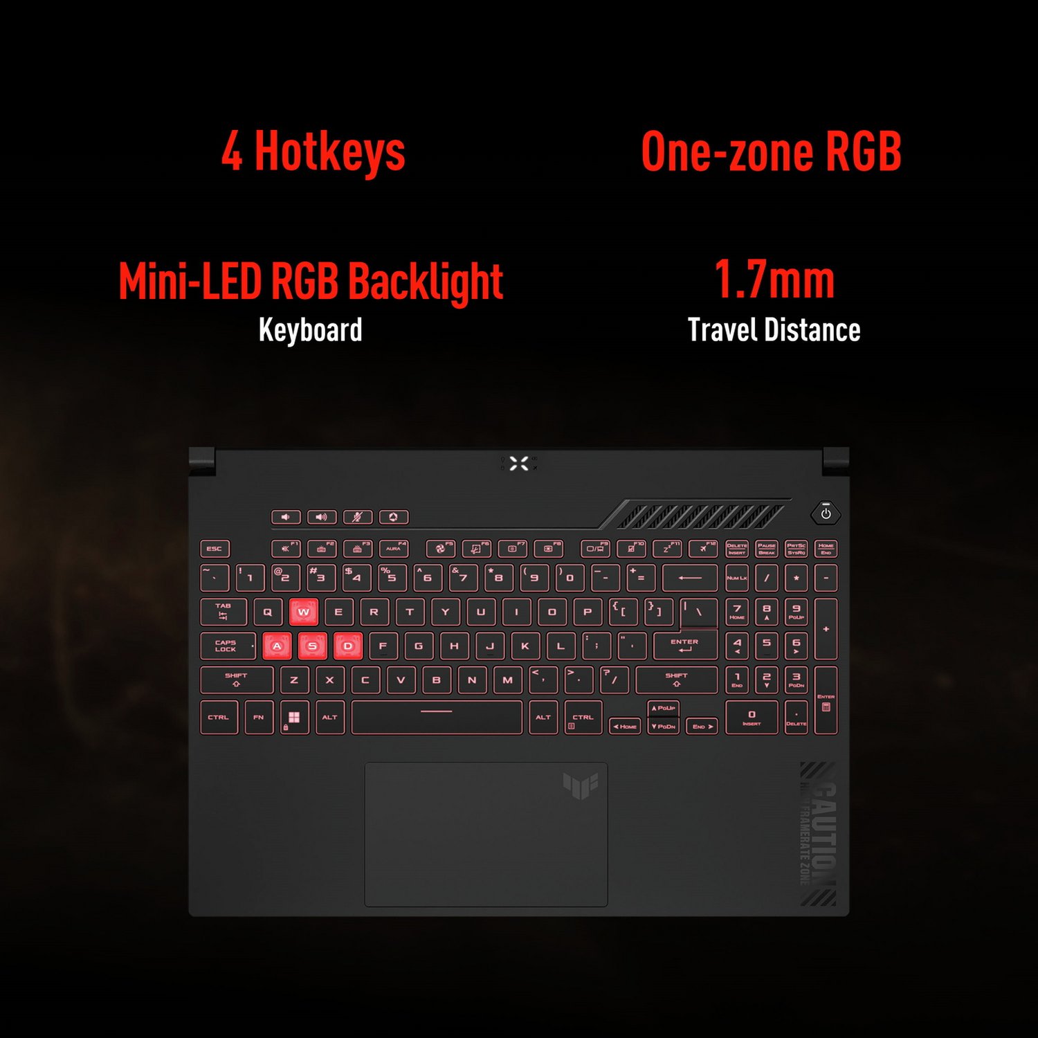 ASUS TUF 15.60in R7 16GB 512GB RTX4060 Bundle - Image 5