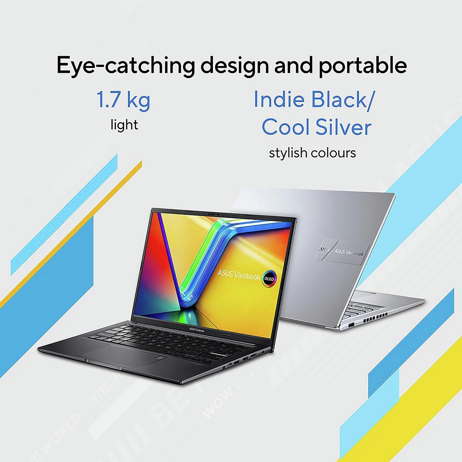 ASUS Vivobook 15OLED 15.6in i5 16GB 512GB - Silver — 15.6" OLED, 16 GB RAM - Image 7