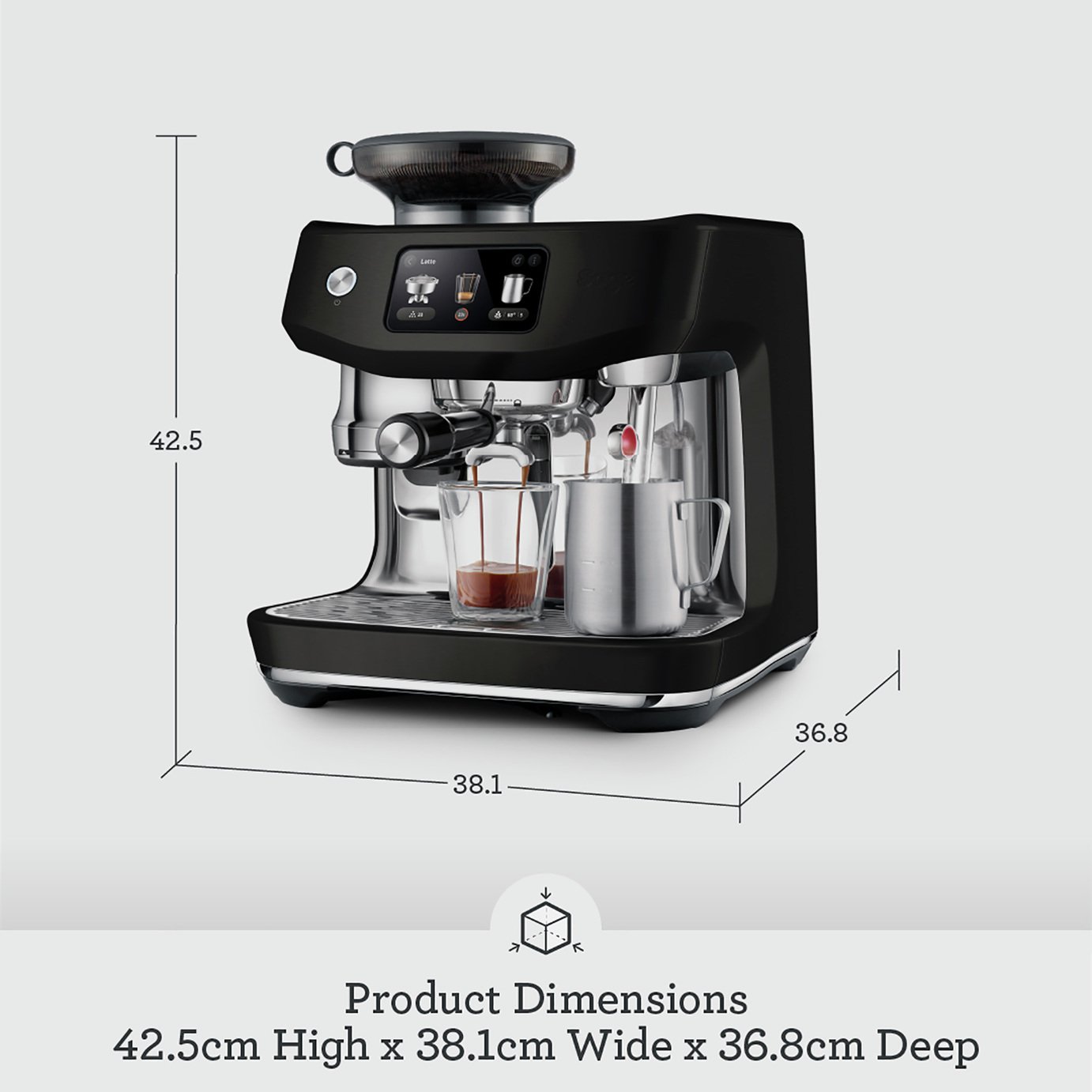 Sage The Oracle Jet Bean to Cup Coffee Machine - Black - Image 7