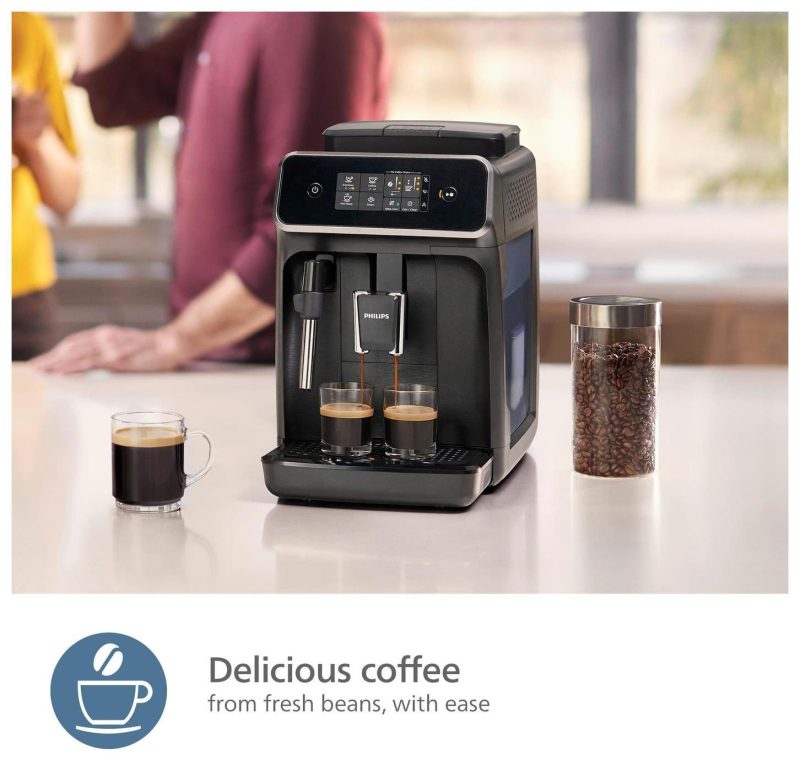 Philips 2200 Series Bean to Cup Coffee Machine - Black