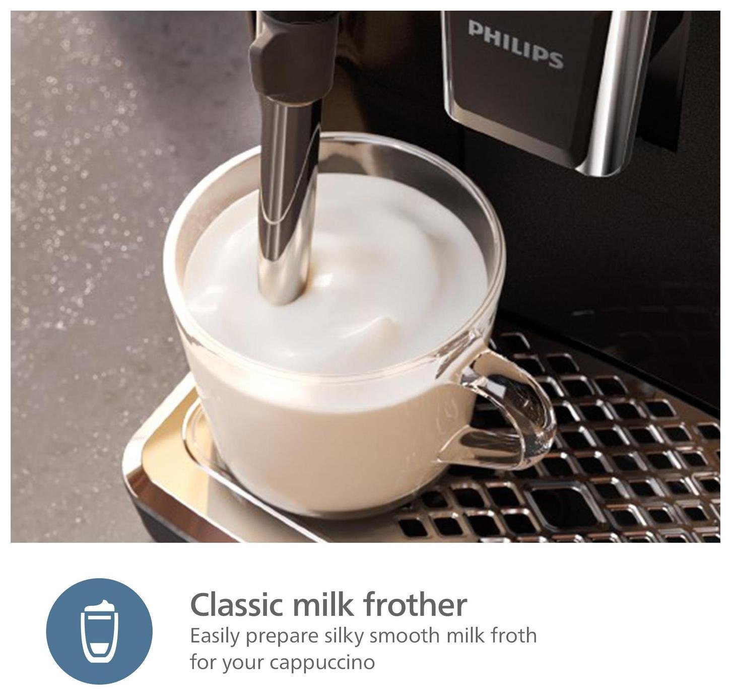 Philips 2200 Series Bean to Cup Coffee Machine - Black - Image 4