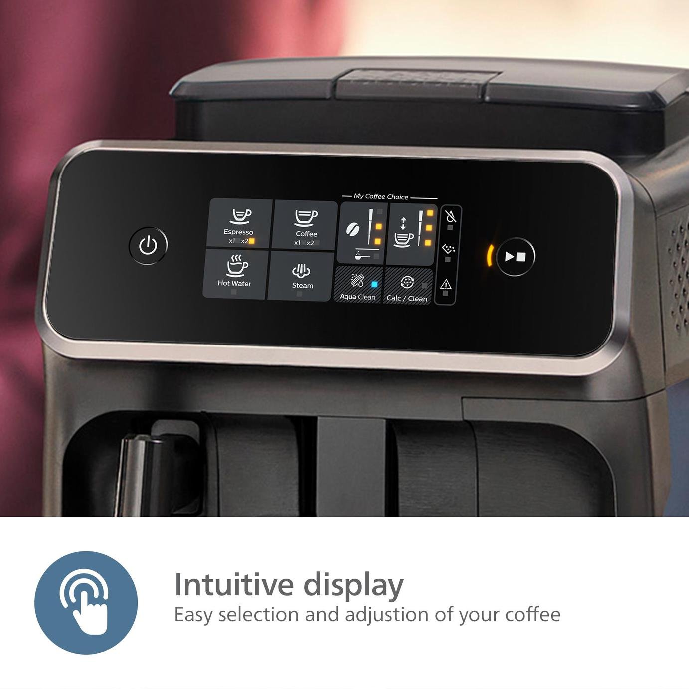 Philips 2200 Series Bean to Cup Coffee Machine - Black - Image 7