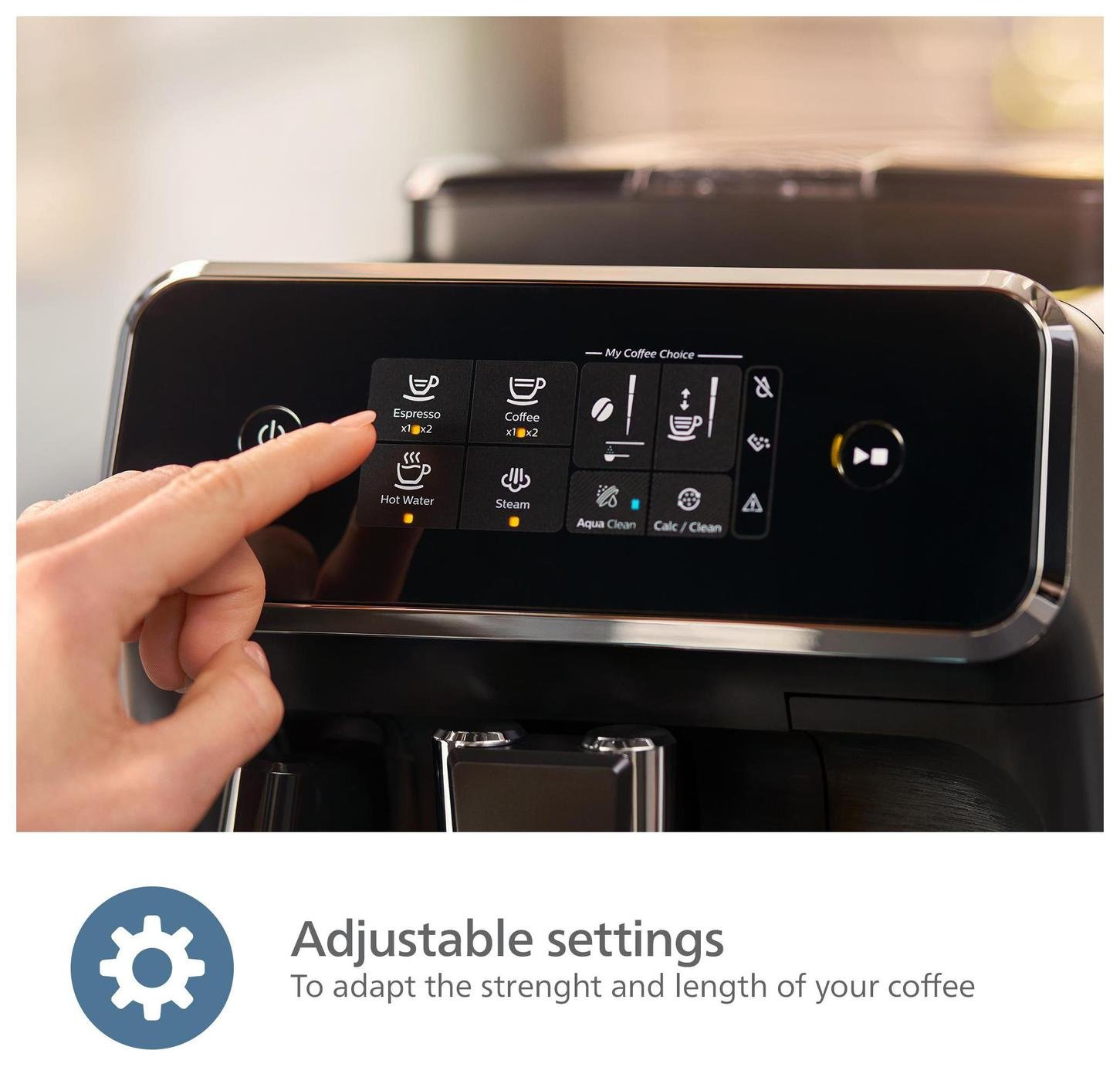 Philips 2200 Series Bean to Cup Coffee Machine - Black - Image 6