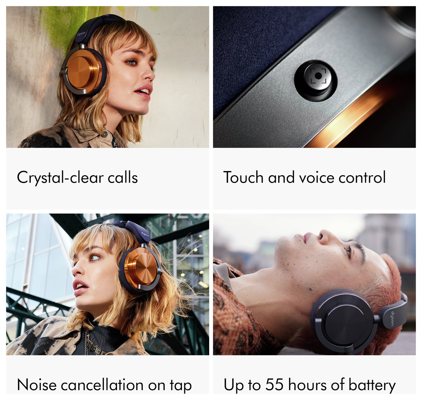 Dyson OnTrac CNC Wireless Noise Cancelling Bluetooth Headphones (Over-Ear) - Image 7