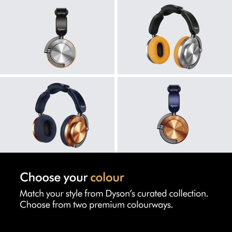 Dyson OnTrac CNC Wireless Noise Cancelling Bluetooth Headphones (Over-Ear)