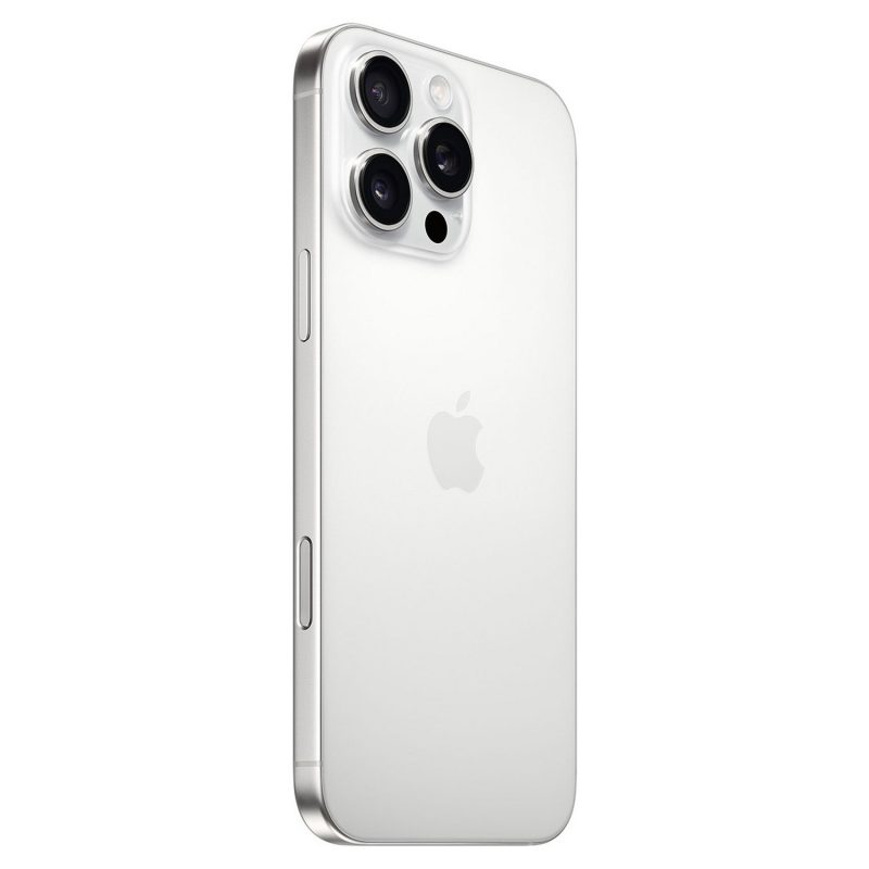 iPhone 16 Pro Max 5G 256GB AI Mobile Phone - White — 256GB, 6.9" Super Retina XDR, 5G (White)