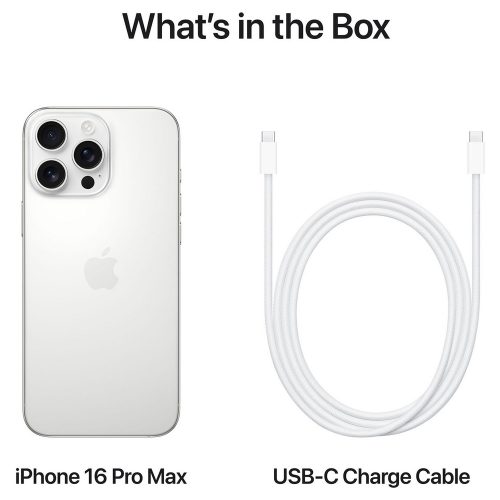 iPhone 16 Pro Max 5G 256GB AI Mobile Phone - White — 256GB, 6.9" Super Retina XDR, 5G (White) - Image 9